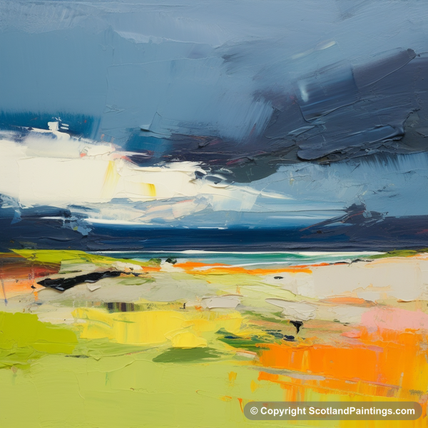 Painting - Camusdarach Beach - Abstract