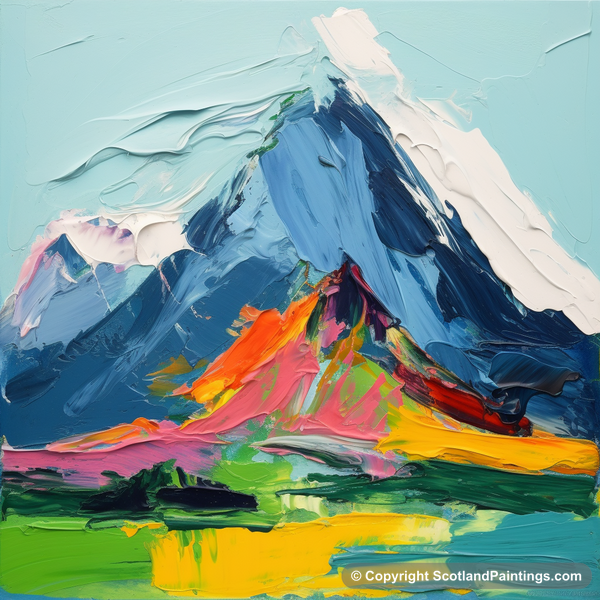 Painting - Sgurr na Ciche - Abstract