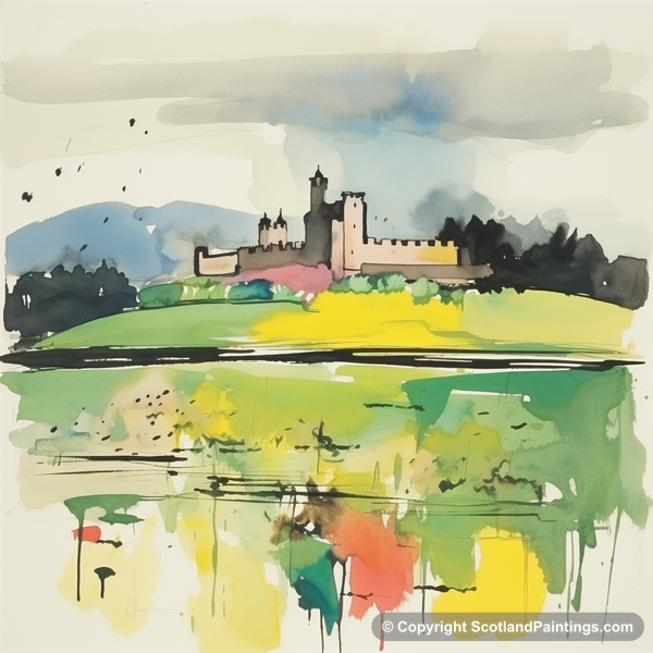 Painting - Linlithgow - Abstract