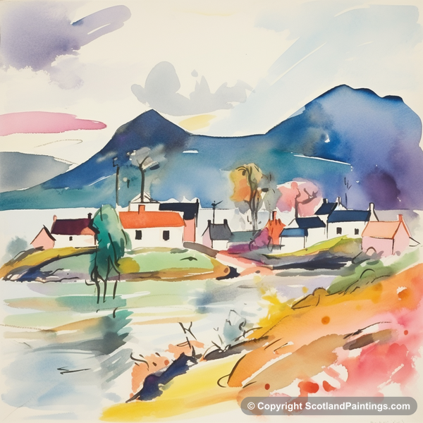 Painting - Plockton - Abstract