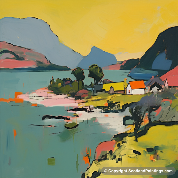 Painting - Plockton - Abstract