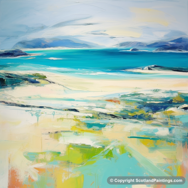 Painting - Traigh Mhor - Scotland in Summer