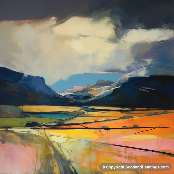 Painting - Glencoe - Glencoe