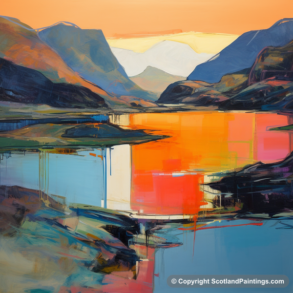 Painting - Loch Coruisk - Scottish Coves