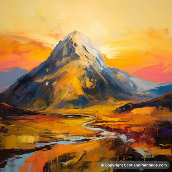 Painting - Glencoe - Glencoe