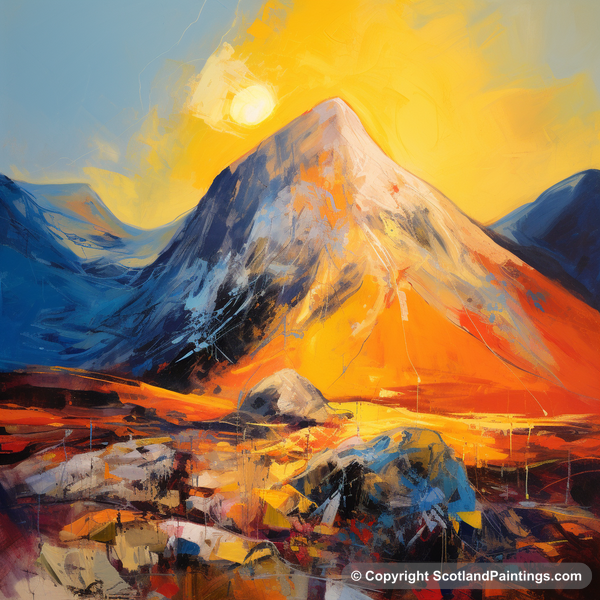 Painting - Glencoe - Glencoe