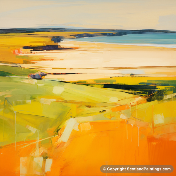 Painting - Gullane Beach - Scottish Beaches