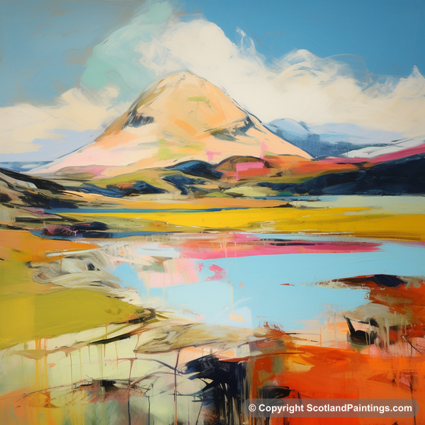 Painting - Ben More Assynt - Scottish Mountains