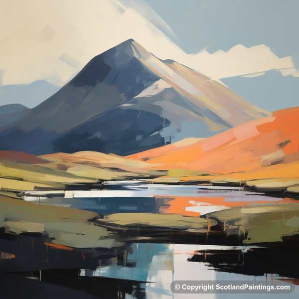 Painting - Beinn Narnain - Scottish Munros