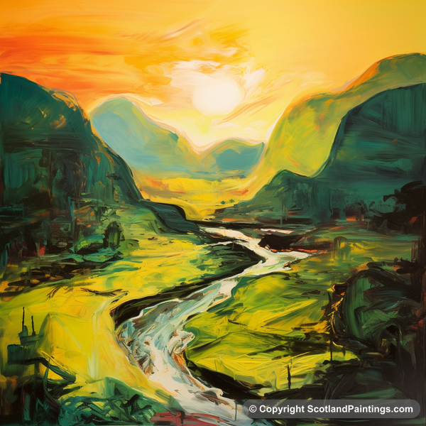 Painting - Glencoe - Glencoe