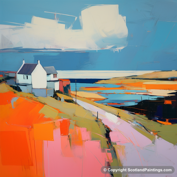 Painting - Cullen - Scottish Villages