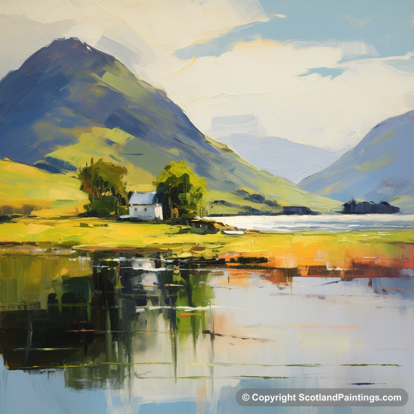 Painting - Loch Leven - Scotland in Summer