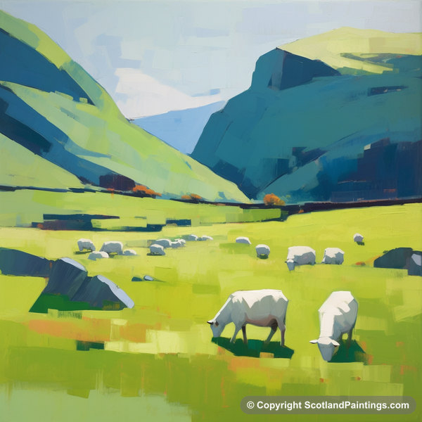 Painting - Glencoe - Glencoe