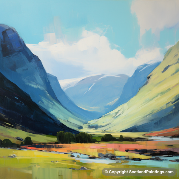 Painting - Glen Coe - Scotland in Summer