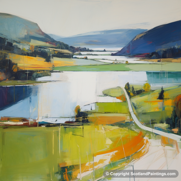 Painting - Loch Earn - Scotland in Summer