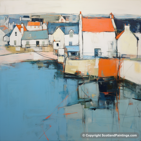 Painting - Anstruther - Scottish Villages