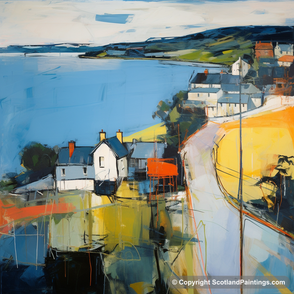 Painting - Oban - Scottish Cities