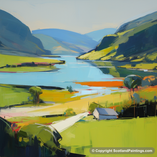 Painting - Glen Falloch - Scotland in Summer