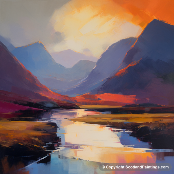 Painting - Glencoe - Glencoe