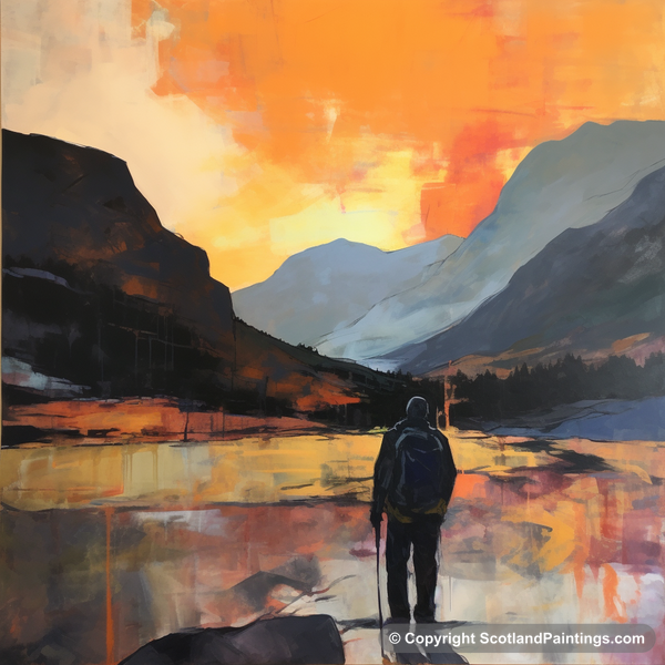 Painting - Glencoe - Glencoe