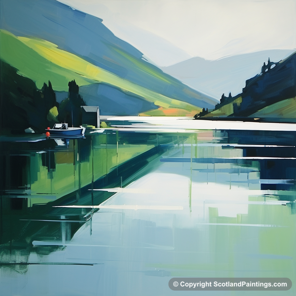 Painting - Loch Tay - Scottish Lochs