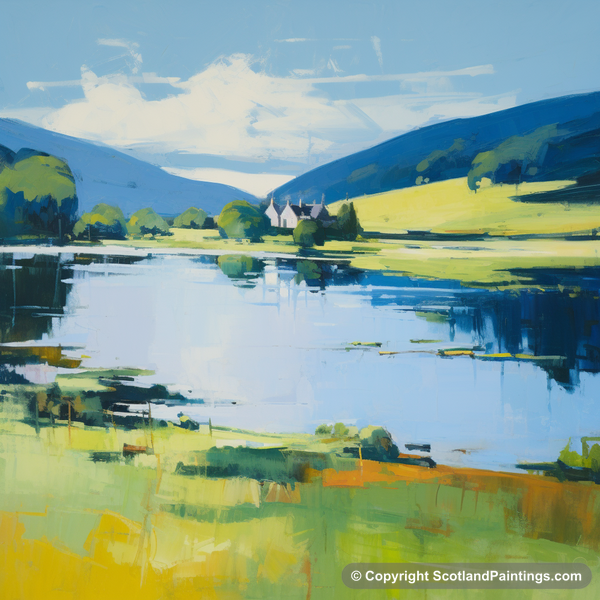 Painting - Loch Tay - Scottish Lochs