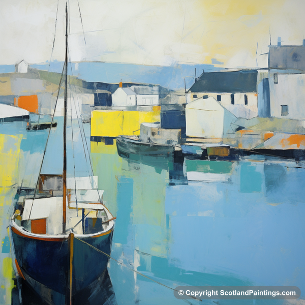 Painting - Stornoway Harbour - Scotland Favourites