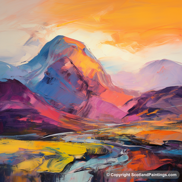 Painting - Glencoe - Glencoe