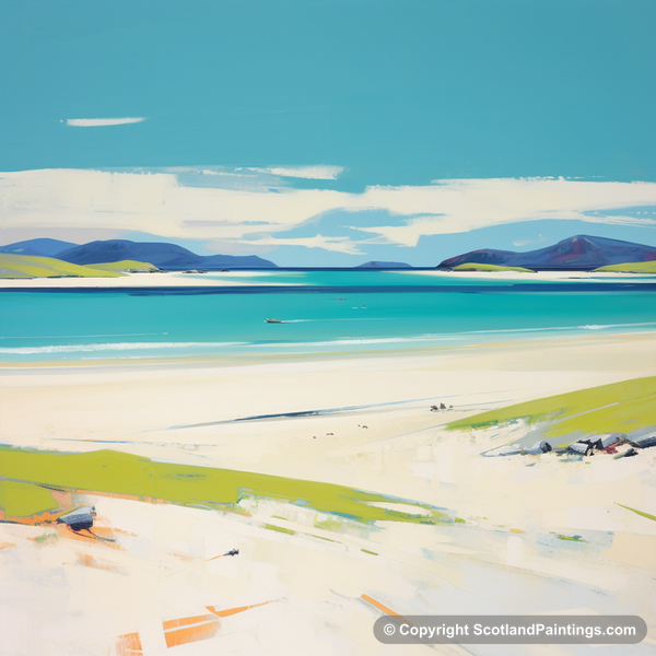 Painting - Traigh Mhor - Scotland in Summer