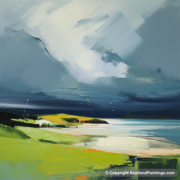 Painting - Kiloran Bay - Scottish Coves