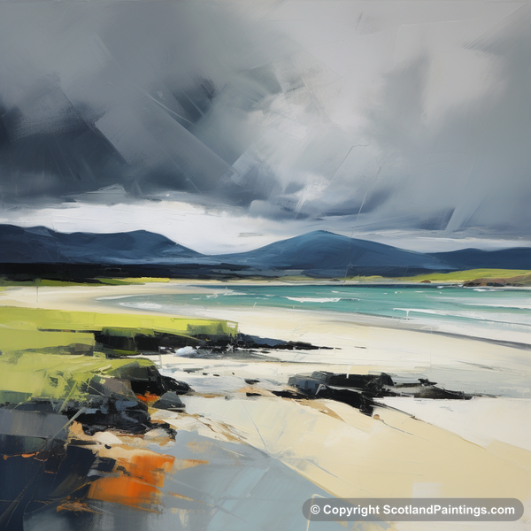 Painting - Kiloran Bay - Scottish Coves