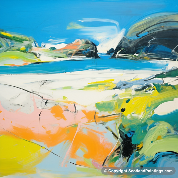 Painting - Achmelvich Beach - Scottish Beaches