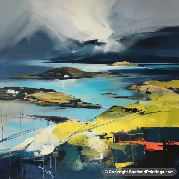 Painting - Lochinver Bay - Scottish Coves