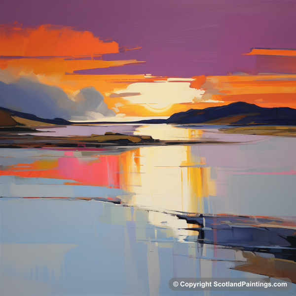 Painting - Ardanaiseig Bay - Scottish Coves