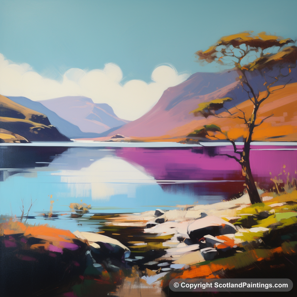 Painting - Loch Maree - Scottish Lochs