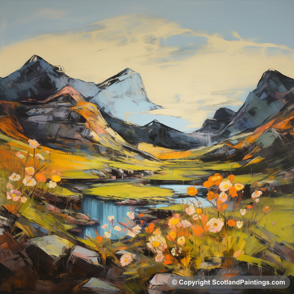 Painting - Glencoe - Glencoe