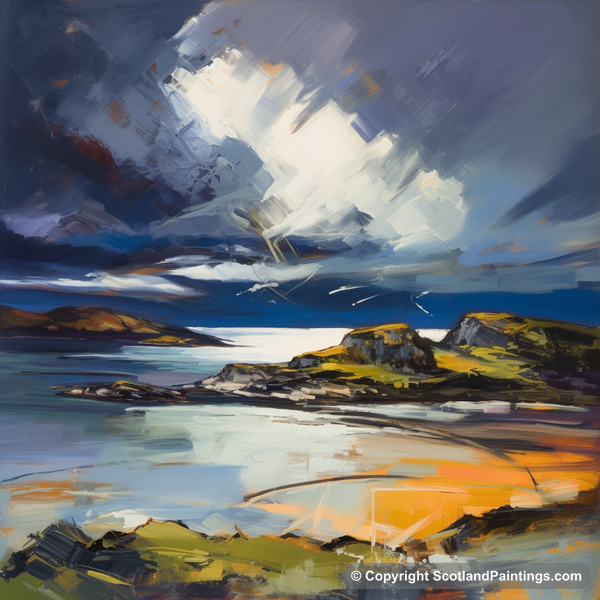 Painting - Lochinver Bay - Scottish Coves