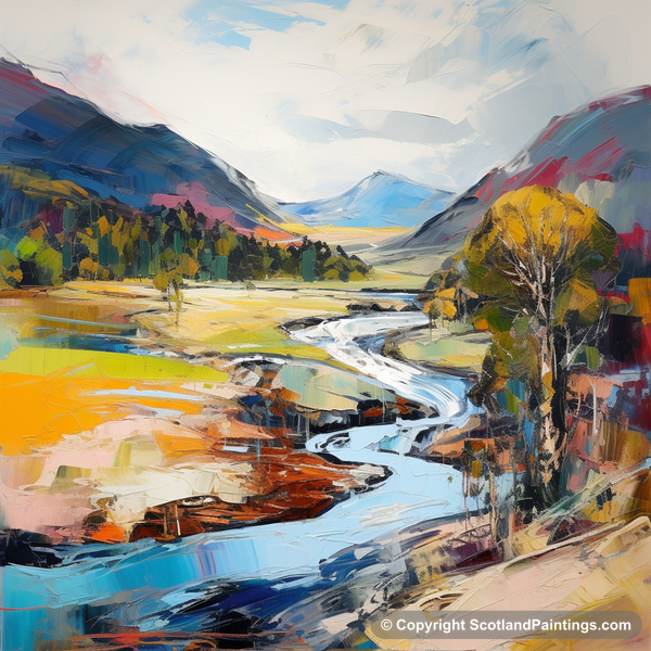 Painting - Glen Affric - Scotland in Summer