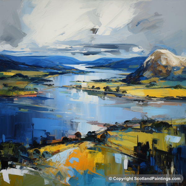 Painting - Loch Leven - Scottish Lochs