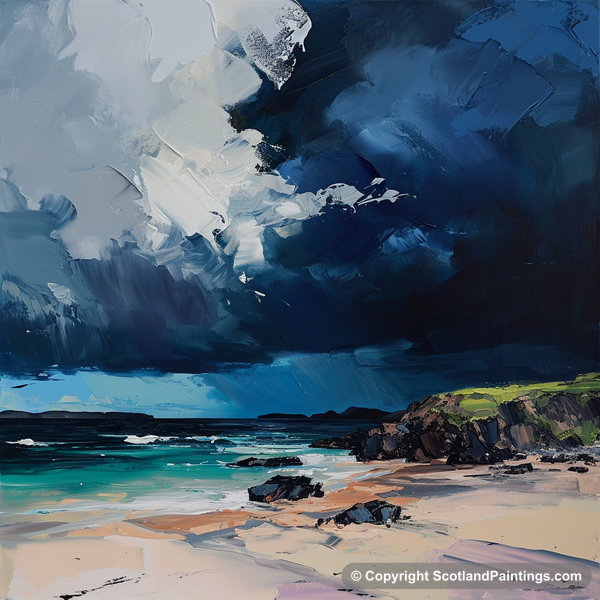 Painting - Balnakeil Bay - Scottish Coves